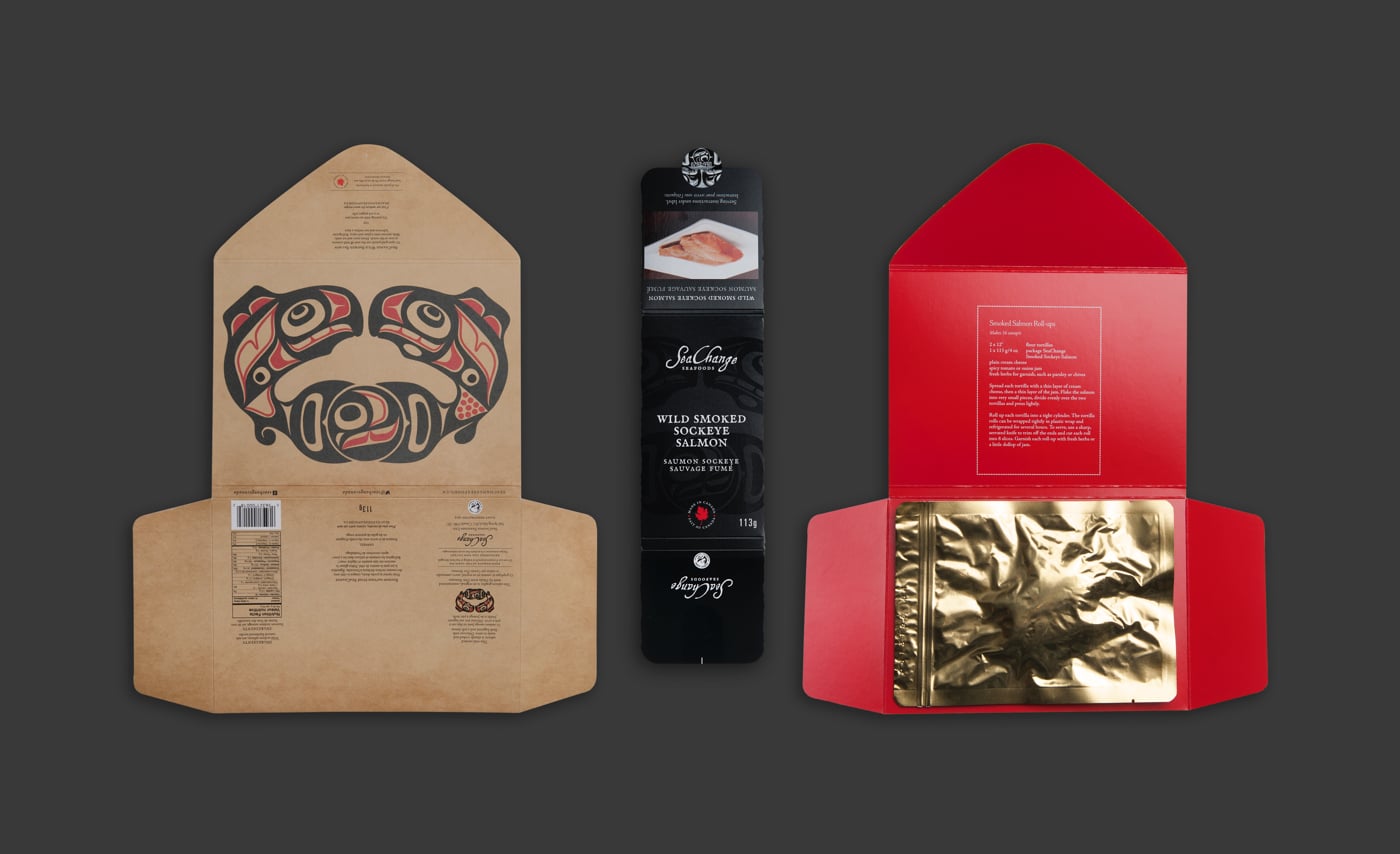 7_seachange_packaging_design photo of SeaChange Seafoods packaging