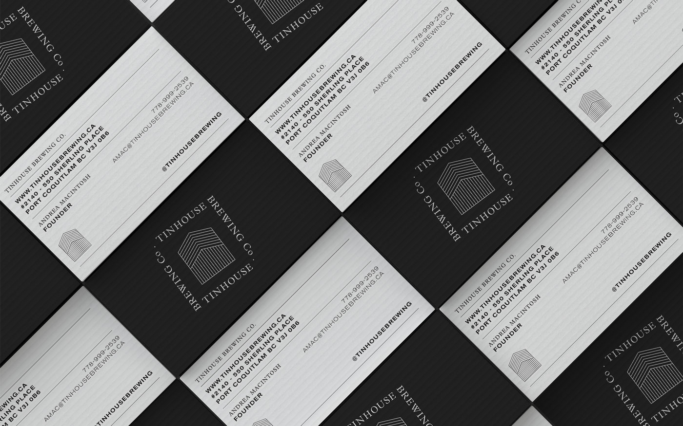 photo of Tinhouse Brewing business cards