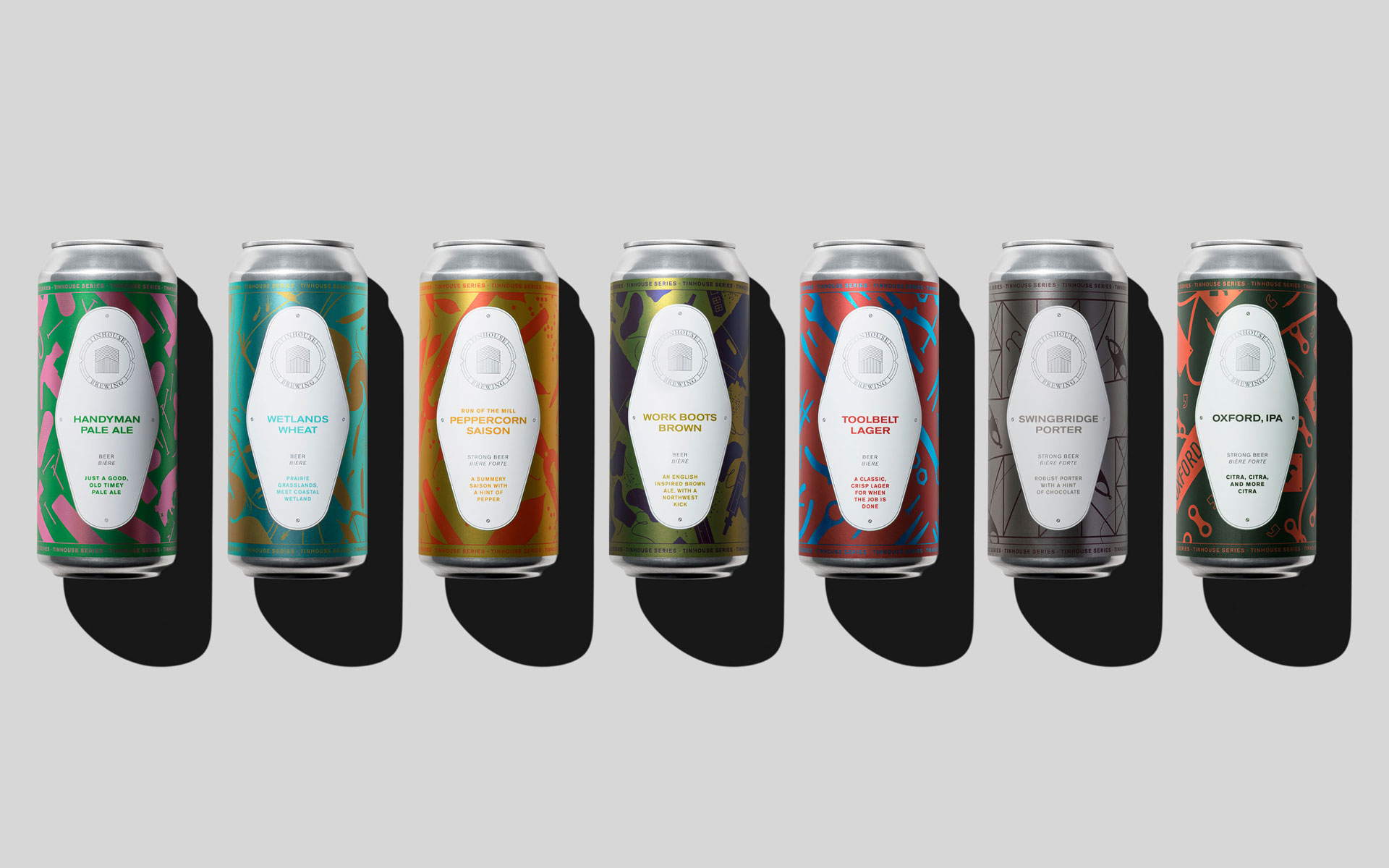 photo of Tinhouse Brewing beer cans