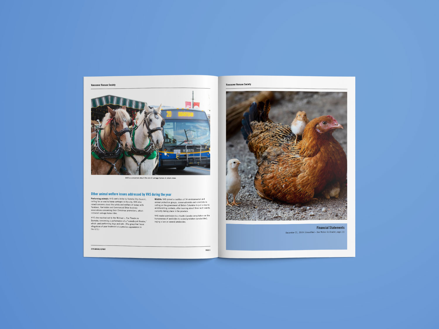 VHS-AR-2 Vancouver Humane Society 2019 Annual Report